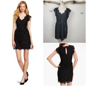 Joie Lebanon black lace dress